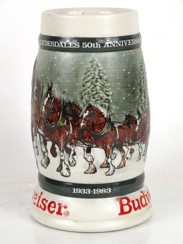 1983 Budweiser Holiday "Clydesdales 50th Anniversary" CS57 Missouri Saint Louis