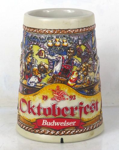 1992 Budweiser Oktoberfest Stein CS185 Missouri Saint Louis