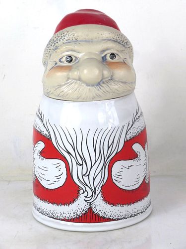 1987 Budweiser Santa Claus Stein CS79 Missouri Saint Louis