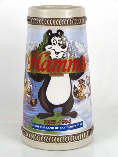 1994 Hamm's Beer "1865-1994" H94 Stein Minnesota Saint Paul