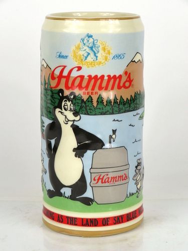 1990 Hamm's Beer Holiday Stein H90 Stein Minnesota Saint Paul