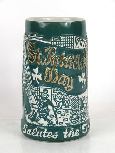 1974 Hamm's Beer St. Patrick's Day H74 Stein Minnesota Saint Paul