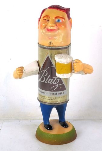 1959 Blatz Beer "Can" Guy Wisconsin Milwaukee