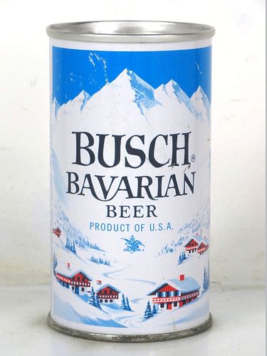 1963 Busch Bavarian Beer 73 CW 12oz T52-39 Zip Top Missouri Saint Louis