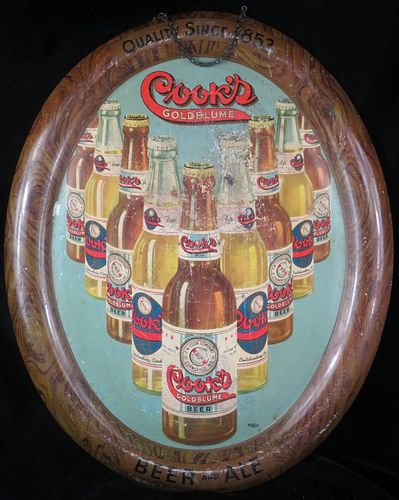 1939 Cook's Goldblume Beer/Ale Indiana Evansville