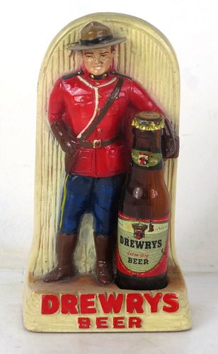 1960 Drewrys Beer (plaster) Indiana South Bend