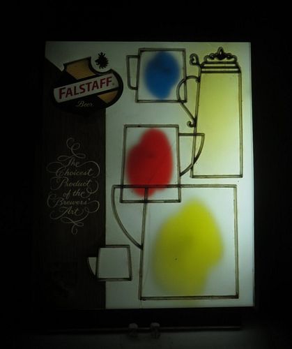 1967 Falstaff Beer "Color Changing" Missouri Saint Louis