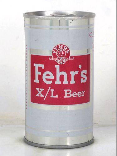 1968 Fehr's X/L Beer 12oz T64-17 Ring Top Ohio Cincinnati
