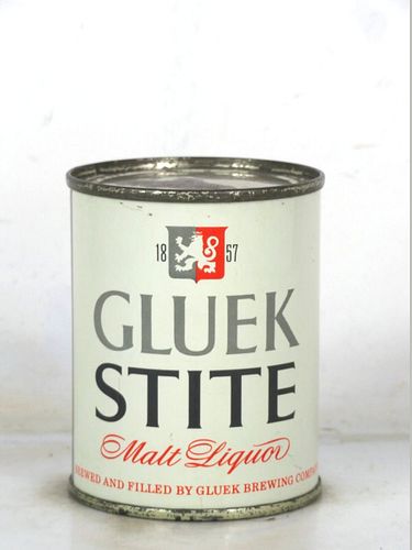1959 Gluek Stite Malt Liquor 8oz 241-10 Flat Top Minnesota Minneapolis
