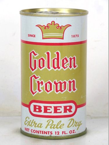 1969 Golden Crown 12oz T70-04 Ring Top California Los Angeles