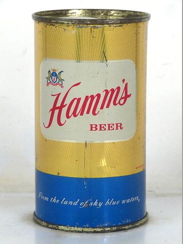 1958 Hamm's Beer 12oz 79-21.1 Flat Top Minnesota Saint Paul