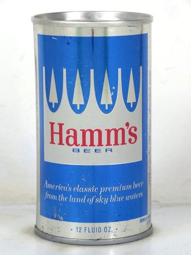 1968 Hamm's Beer 12oz T73-01 Ring Top Minnesota Saint Paul