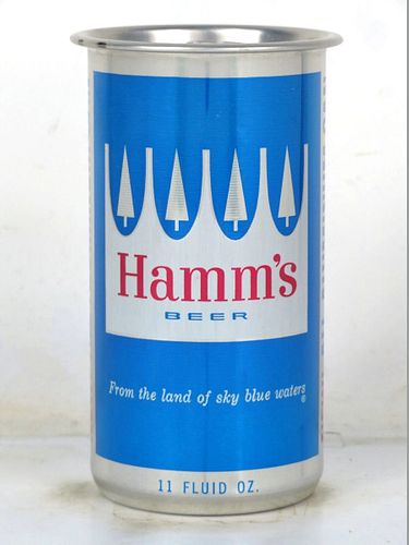 1965 Hamm's Beer (Test) 11oz T72-06v Unpictured Ring Top California Los Angeles