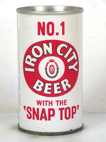 1966 Iron City Beer "New/No. 1" 12oz T78-30t Ring Top Pennsylvania Pittsburgh