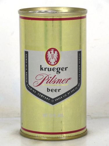 1964 Krueger Pilsner Beer 12oz T86-35 Ring Top Rhode Island Cranston
