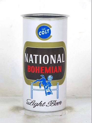 1961 National Bohemian Light Beer (FULL) 7oz 242-03 Flat Top Maryland Baltimore