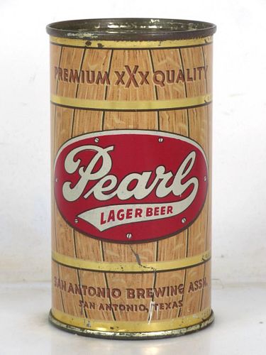1950 Pearl Lager Beer 12oz 112-35 Flat Top Texas San Antonio