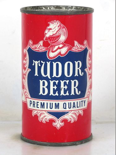 1961 Tudor Beer 12oz 141-29.2 Flat Top Virginia Norfolk