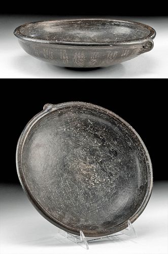 Fine Ancient Amlash Blackware Bowl