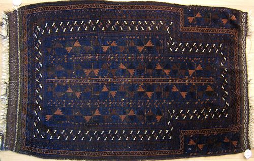 Three oriental prayer rugs, ca. 1910, largest - 4'
