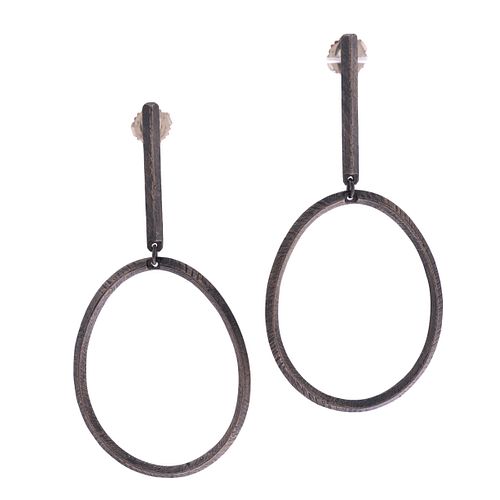 Pair of Silver Earrings, Heather Guidero
