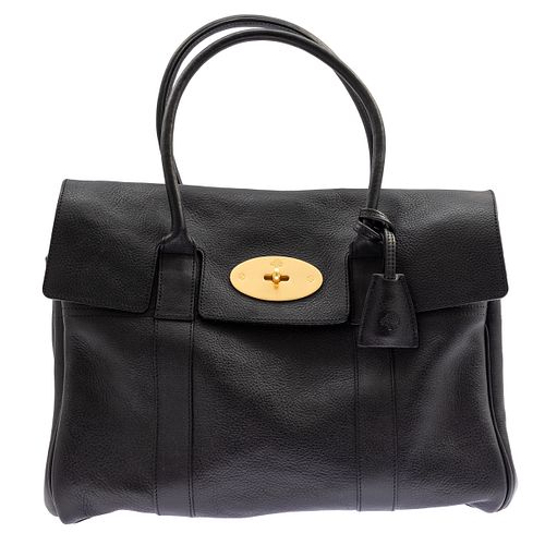 Mulberry Black Leather Handbag