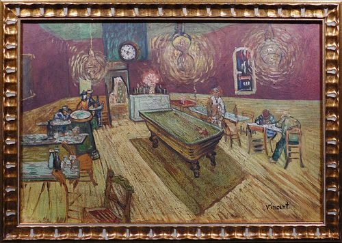Vincent van Gogh, After: The Night Café