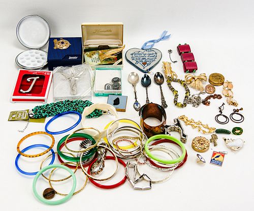 ASSORTED COSTUME JEWELRY & MISC. COLLECTIBLES