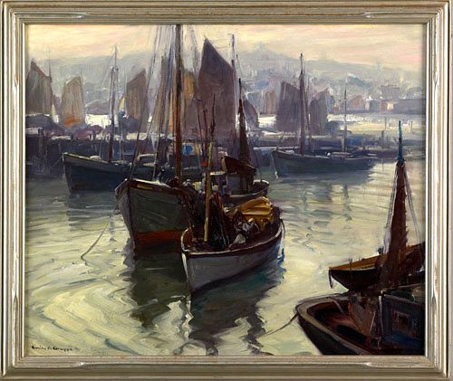 Emile Albert Gruppe(American, 1896-1978), oil on c
