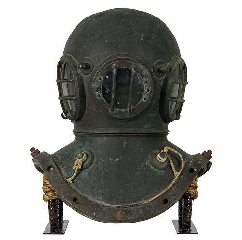 Early John Date 19th Century Canadian Diving Helmet