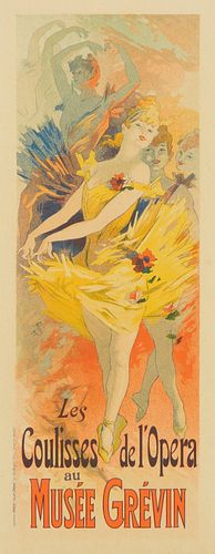 Jules Cheret lithograph poster