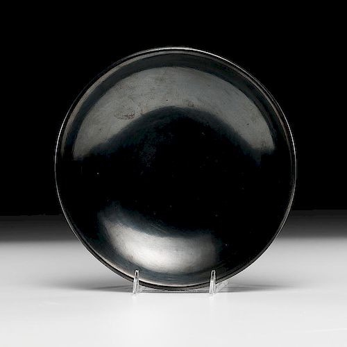 Maria Martinez (San Ildefonso, 1887-1980) Blackware Pottery Bowl