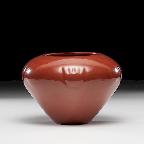 LuAnn Tafoya (Santa Clara, b. 1938) Redware Pottery Jar