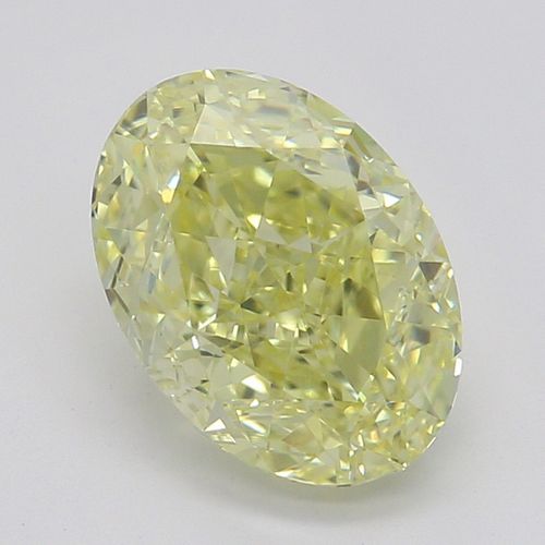 1.25 ct, Natural Fancy Yellow Even Color, VVS2, Oval cut Diamond (GIA Graded), Appraised Value: $16,600 