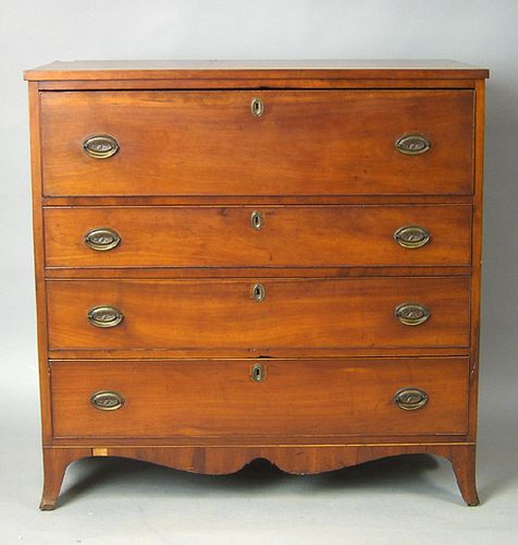 Pennsylvania Federal chest of drawers, ca. 1810, 4
