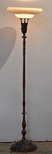 1940s TORCHIERE FLOOR LAMP
