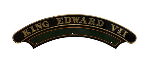 Nameplate KING EDWARD VII 4-6-0 GWR King Class