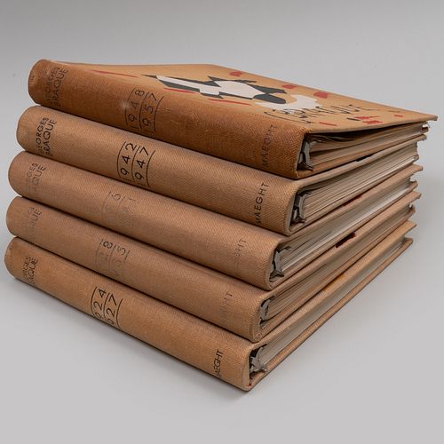 Maeght Editeur, Catalogue de l'oeuvre de Georges Braque: Five Volumes