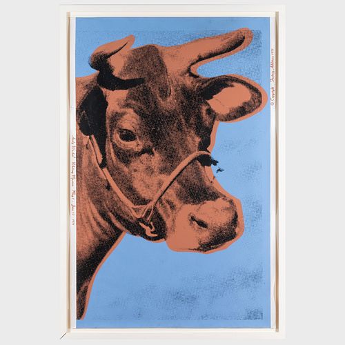 Andy Warhol (1928-1987): Brown Cow Wallpaper