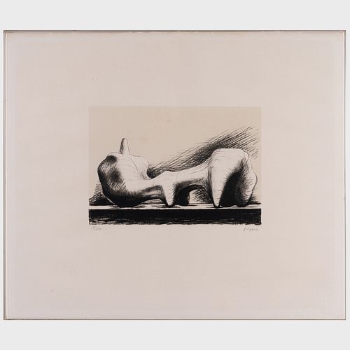 Henry Moore (1898-1986): Untitled; and Untitled