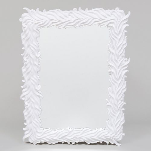 Marc Bankowsky White Polyester Plaster Mirror