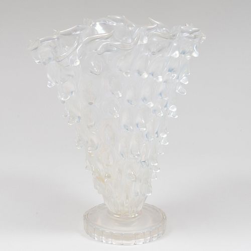 Barovier & Toso Iridescent Glass 'Medusa' Vase 