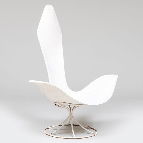  Erwin and Estelle Laverne for Laverne International 'Tulip' Lounge Chair