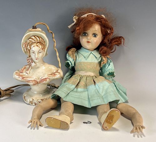 IDEAL DOLL & FIGURAL LAMP