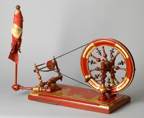 Extremely rare Queen Anne thread winder, ca. 1700,