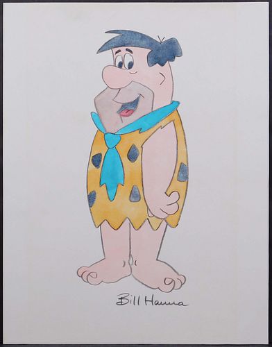 William Hanna , manner of: Fred Flintstone