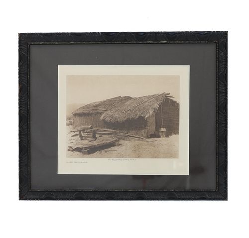 "Desert Cahuilla Home" By Edward Curtis 1924
