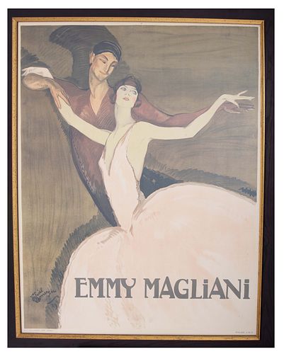 Framed Emmy Magliani Poster