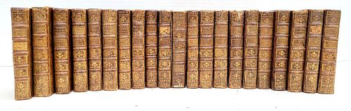 21 VOLUMES OF ANTIQUE ILLUSTRATED NATURAL HISTORY BY BUFORD (1774) WITH 284 PLATES
