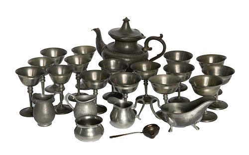 Genuine Pewter Glasses and Kitchenware